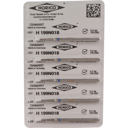 Diamond grinder H 199 Pack of 5 pieces blue normal, HP, figure 199, 10 mm, ISO 018