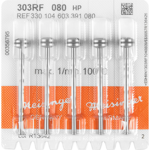 Mandrelle 303RF Pack of 5 pieces HP, ISO 080