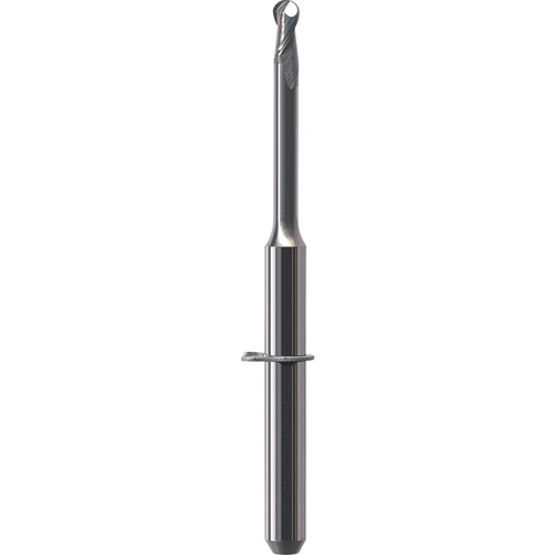 CAD/CAM 1-cutter piece gray, shank Ø 3 mm, head length: 16 mm, ISO 020