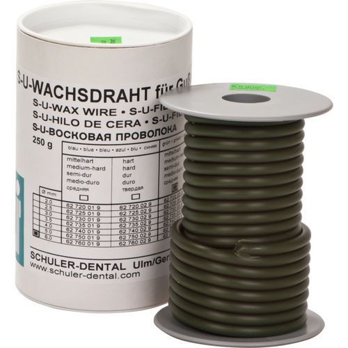 S-U WATCH WIRE Roll 250 g green, Ø 6 mm, medium hard