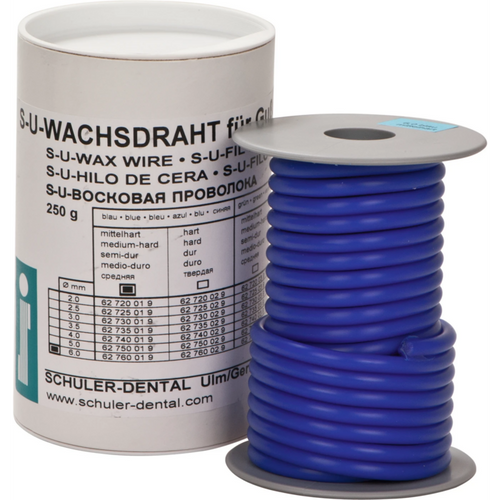 S-U WATCH WIRE Roll 250 g blue, Ø 6 mm, medium hard
