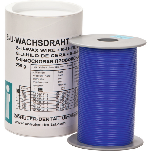 S-U WATCH WIRE Roll 250 g blue, Ø 2 mm, medium hard