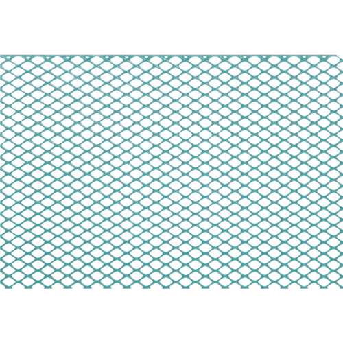 GEO wax retentions Pack of 20 retention grids turquoise, diagonal, self-adhesive