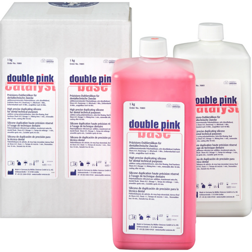 double pink Package 1 kg base, 1 kg catalyst