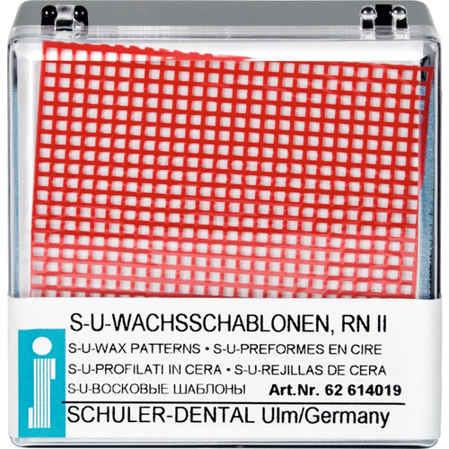 S-U WAX STENCILS Pack of 20 small retention nets