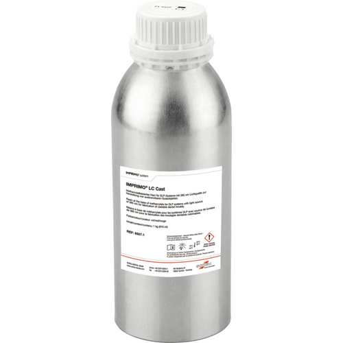 IMPRIMO® LC Cast Bottle 1 kg 385 nm, red