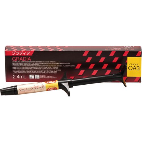GC GRADIA® Syringe 2.4 ml paste opaque OA 3