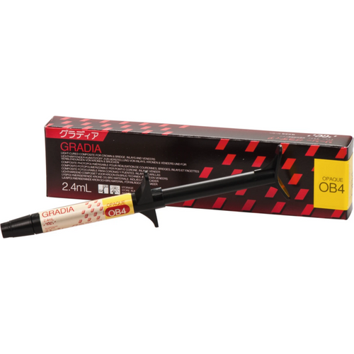 GC GRADIA® Syringe 2.4 ml paste opaque OB 4