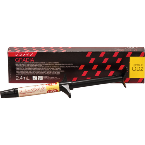 GC GRADIA® Syringe 2.4 ml paste opaque OD 2