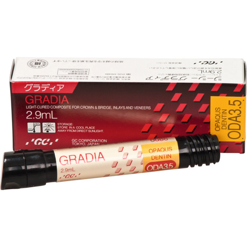 GC GRADIA® Syringe 2.9 ml paste opaque dentin ODA 3.5