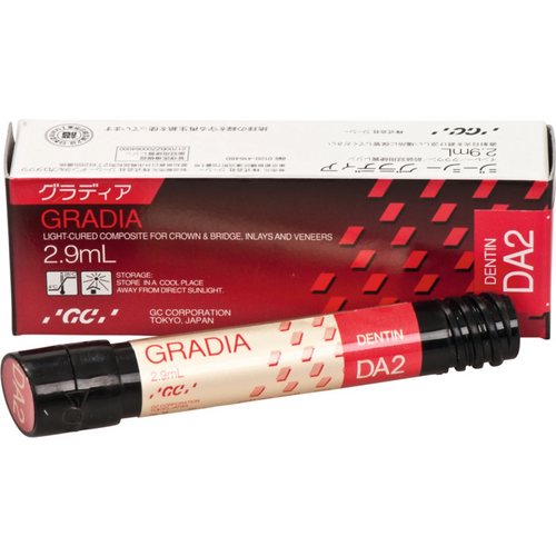 GC GRADIA® Syringe 2.9 ml paste dentin DA2