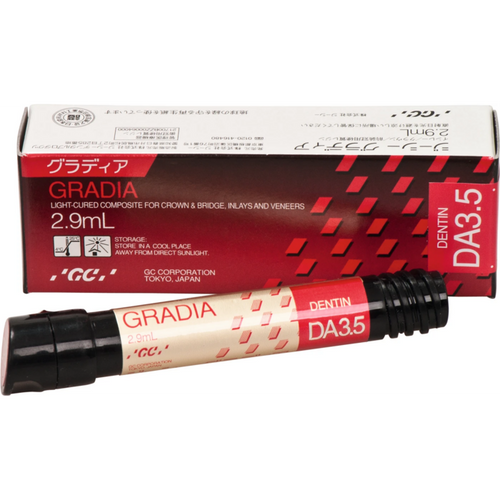 GC GRADIA® Syringe 2.9 ml paste dentin DA3.5