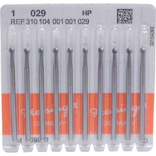 Steel drill 1 Pack of 10 pieces HP, figure 001, ISO 029