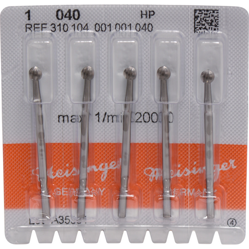 Steel drill 1 Pack of 10 pieces HP, figure 001, ISO 040