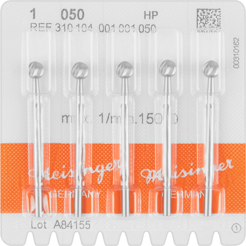 Steel drill 1 Pack of 10 pieces HP, figure 001, ISO 050