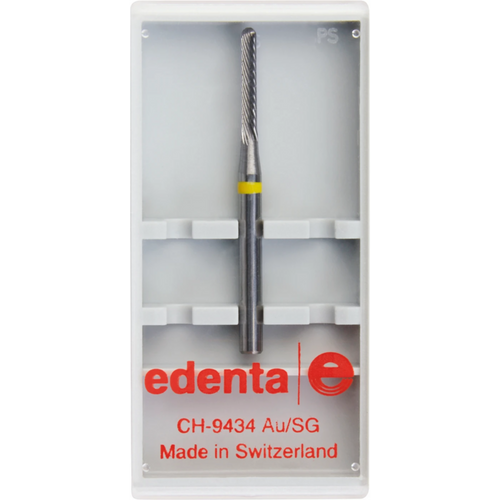 Carbide parallel milling cutter 2666F piece bevel grinding, left-hand twist, yellow superfine, HPK 103, figure 137, 10 mm, ISO 015