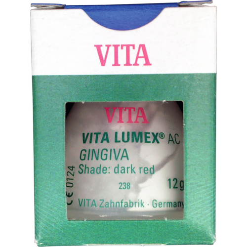 VITA LUMEX® AC additional materials Tin 12 g powder gingiva dark-red