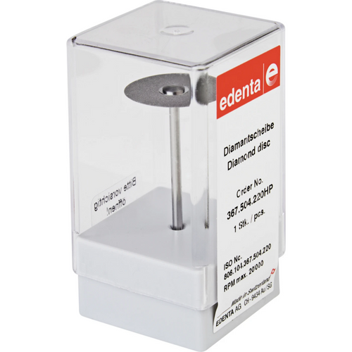 Diamond disk 367 piece yellow extra fine, HP, figure 367, 0.09 mm, ISO 220