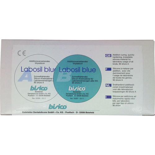 Labosil blue Package 330 ml can A, 330 ml can B, putty