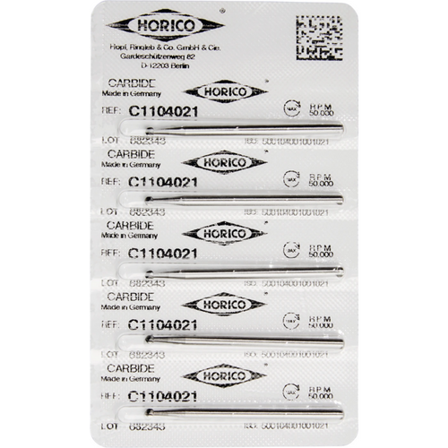 Carbide drill C1 Pack of 5 pieces HP, figure 001, ISO 021
