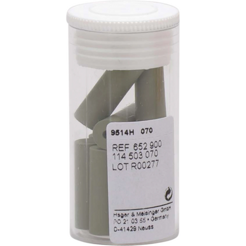 Universal polisher 9514 Pack of 10 pieces unmounted, green fine, medium, 20 mm, ISO 070