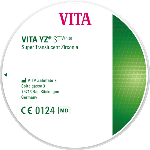 VITA YZ® ST White DISC piece Ø 98.4 mm H 14 mm