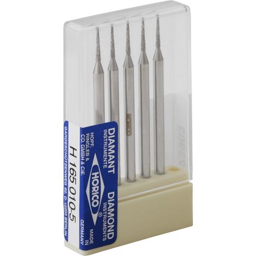 Diamond grinder H 165 Pack of 5 pieces HP, figure 165, 8 mm, ISO 010