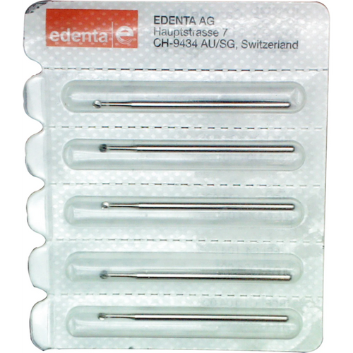 Carbide drill C1 Pack of 5 pieces round, HP, figure 001, ISO 023