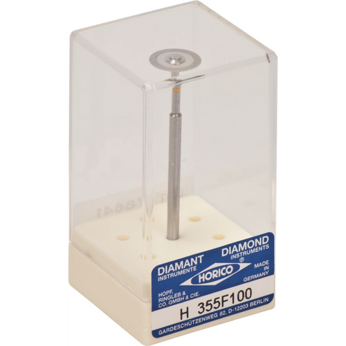 SUPERDIAFLEX® 355 piece double-sided, very flexible, yellow extra-fine, HP, figure 355 F, 0.15 mm, ISO 100