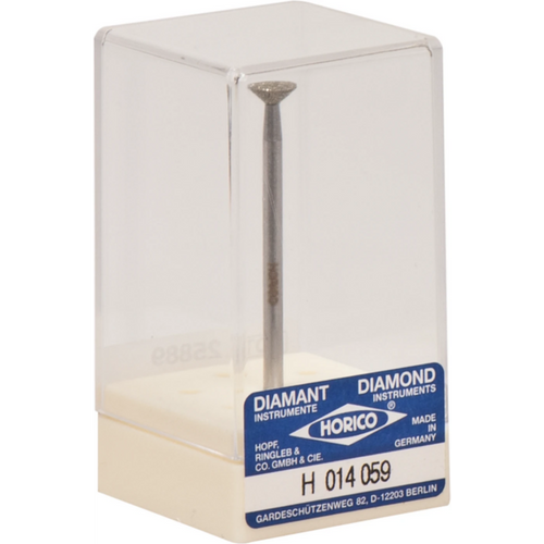 Diamond grinder H 014 piece HP, figure 014, 2 mm, ISO 059