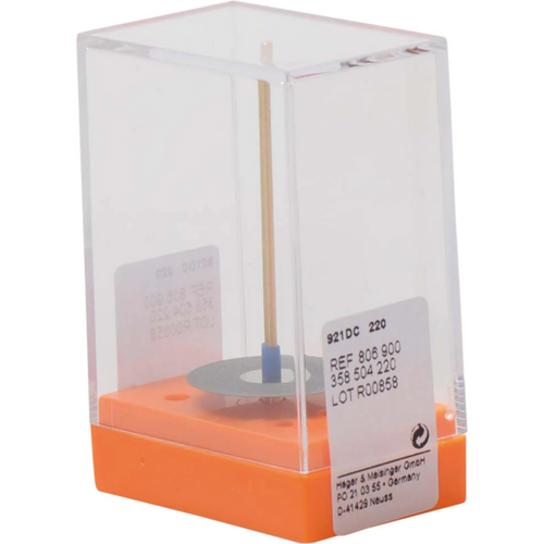 Diamond wheels 921D piece unmounted yellow extra fine, figure 358, 0.15 mm, ISO 220