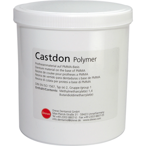 Castdon Tin 1.2 kg powder pink-transparent