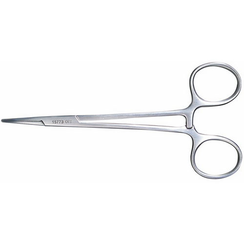 Artery clamps Piece 15773, 12.5 cm, straight