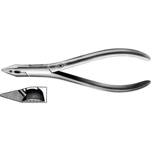 Universal cramp pliers piece HSL 436-15, 155 mm