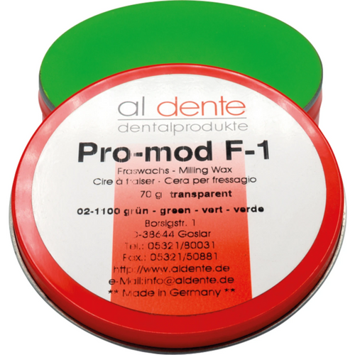 Pro-Mod F-1 Tin 70 g green transparent