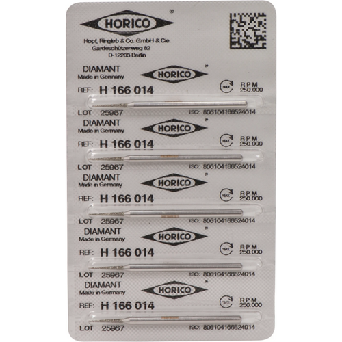 Diamond grinder H 166 Pack of 5 HP, figure 166, 10 mm, ISO 014