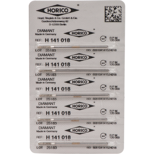 Diamond grinder H 141 Pack of 5 pieces HP, figure 141, 8 mm, ISO 018