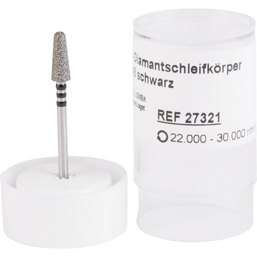 TOPDENT SYNDIA® VDS Longlife Piece 200.048 HP, 3 x black super coarse