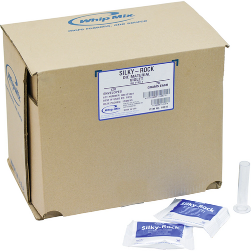 Silky skirt Pack of 120 x 70 g super hard plaster violet