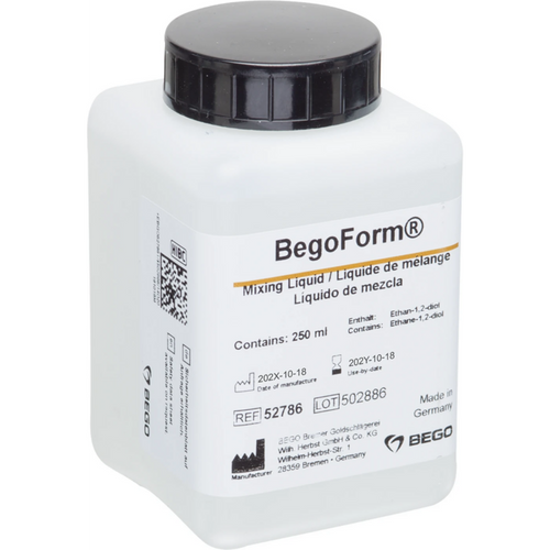 BegoForm® Bottle 250 ml mixing liquid