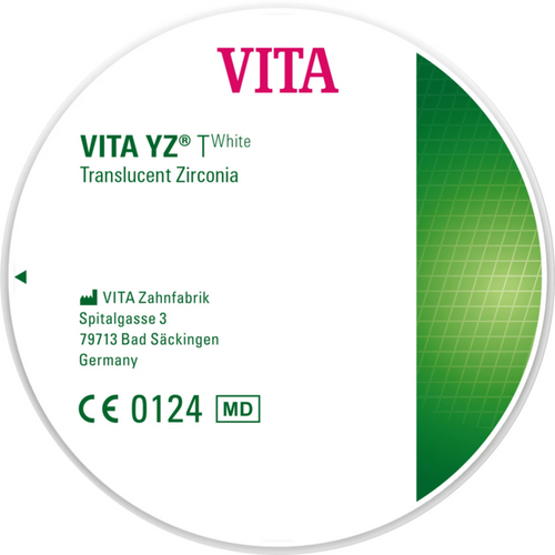 VITA YZ® T White DISC piece Ø 98.4 mm H 14 mm