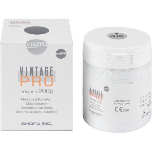 VINTAGE PRO Tin 200 g powder enamel effect T-jar