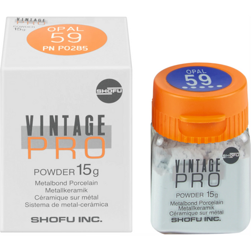 VINTAGE PRO Tin 15 g powder opal enamel OP 59