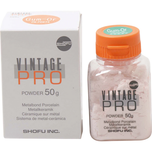 VINTAGE PRO Tin 50 g powder gum Or