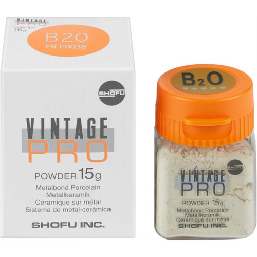 VINTAGE PRO Tin 15 g powder shade opaque B2O