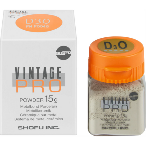 VINTAGE PRO Tin 15 g powder shade opaque D3O