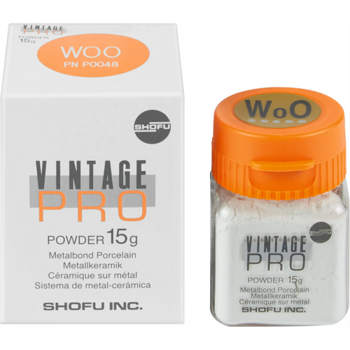 VINTAGE PRO Tin 15 g powder shade opaque W0O