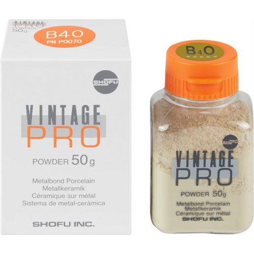 VINTAGE PRO Tin 50 g powder shade opaque B4O