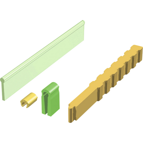 PRECI-HORIX Standard Set 1 bar, 2 riders, 2 processing riders, 2 housings, 1 press-in pin