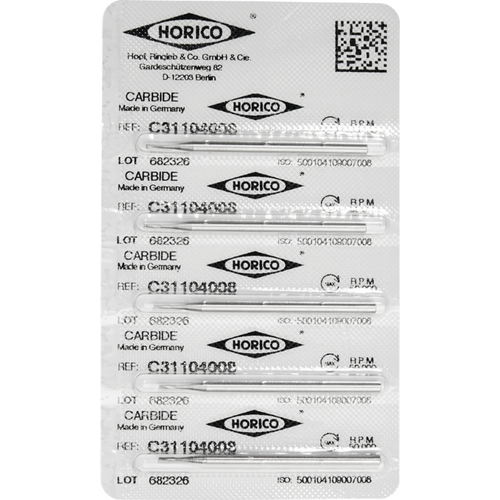 Carbide drill C31 Pack of 5 pieces HP, figure 109, ISO 008